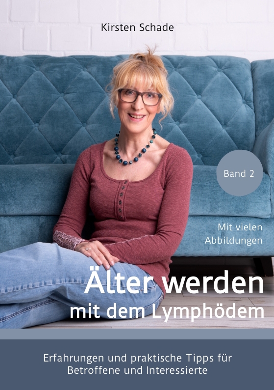 Älter werden mit dem Lymphödem, Cover Vorderseite